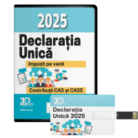 Declaratia Unica 2025. Impozit pe venit. Contributii CAS si CASS